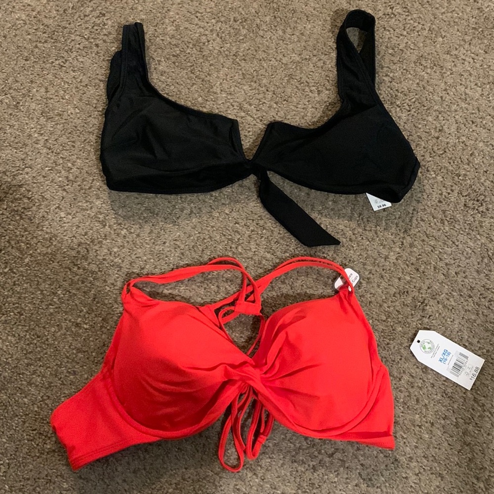 NWT Bathing Suit Tops XL